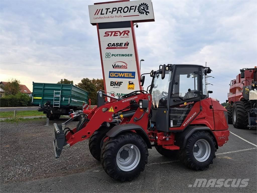Weidemann 1390 Čelné nakladače a rýpadlá