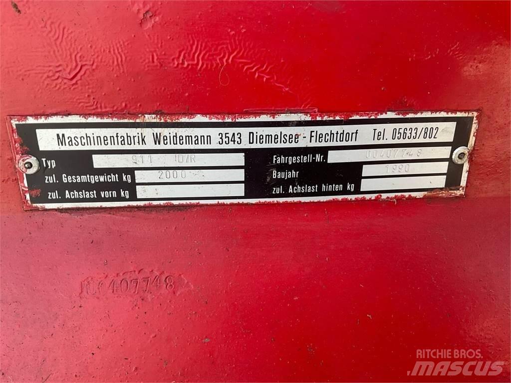 Weidemann 911D/R Čelné nakladače a rýpadlá