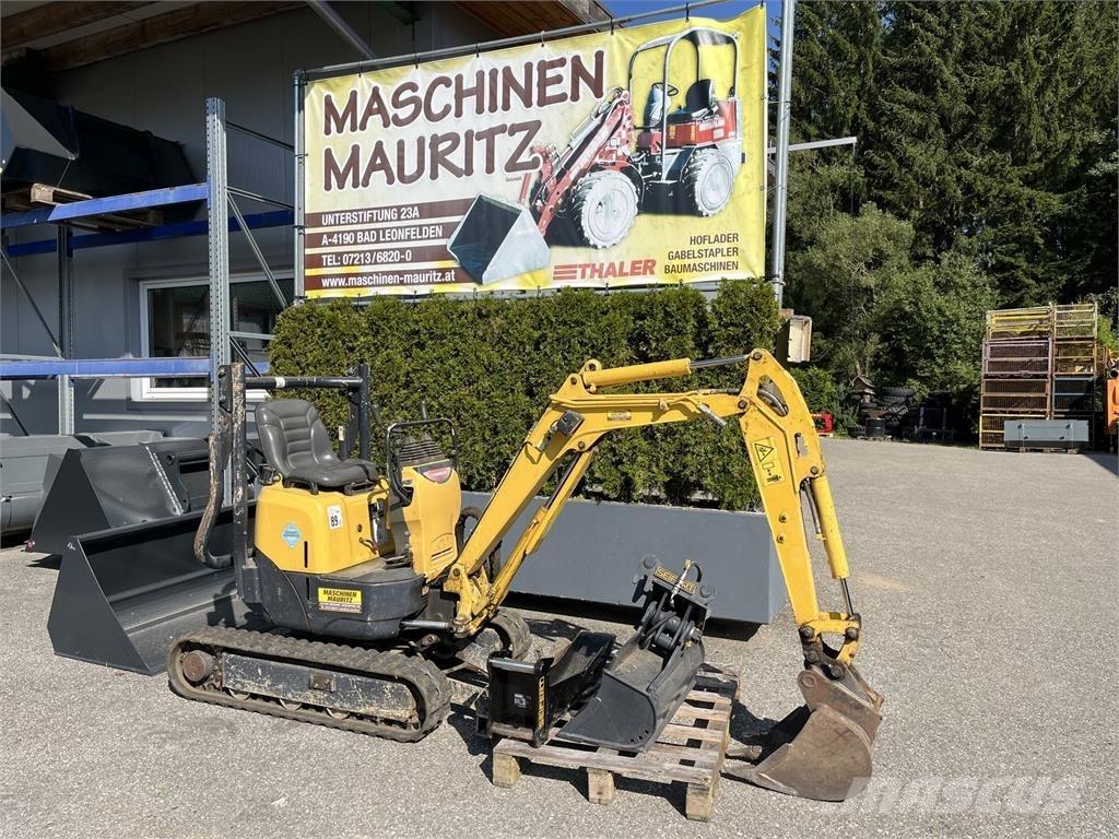 Yanmar Vio 10-2U Mini rýpadlá < 7t