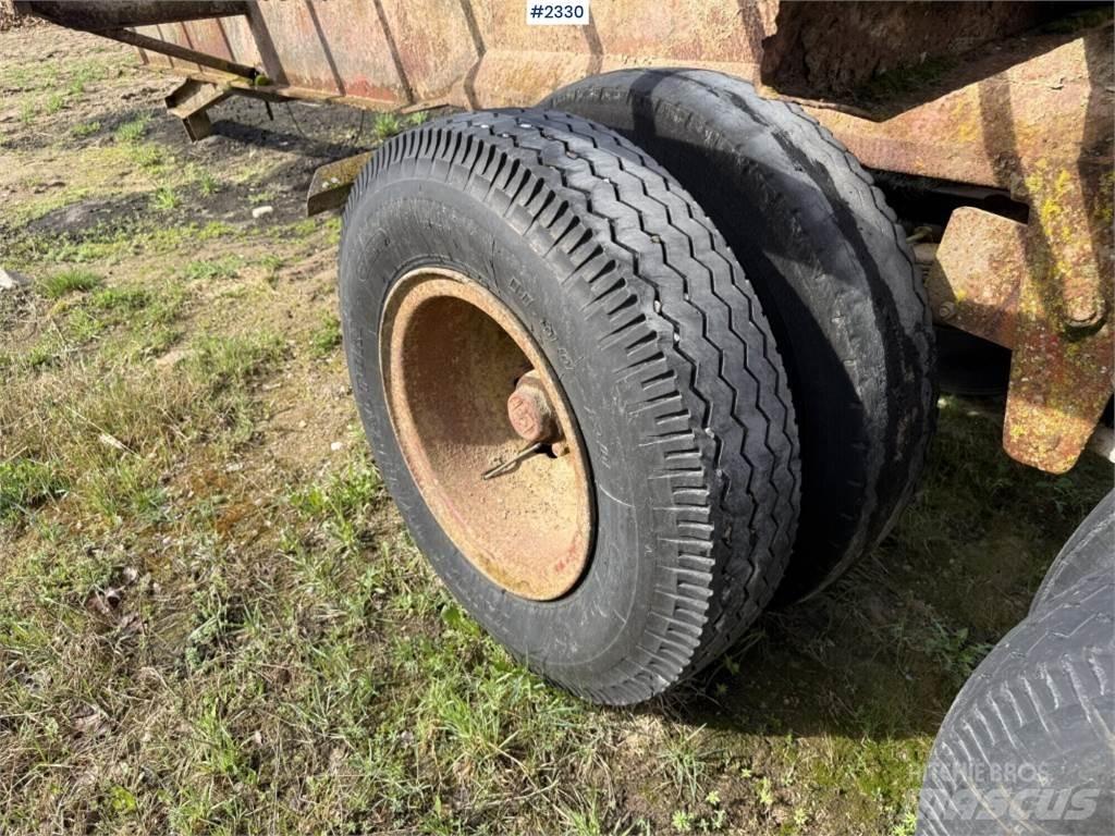  Balkärra boggie Obilné návesy