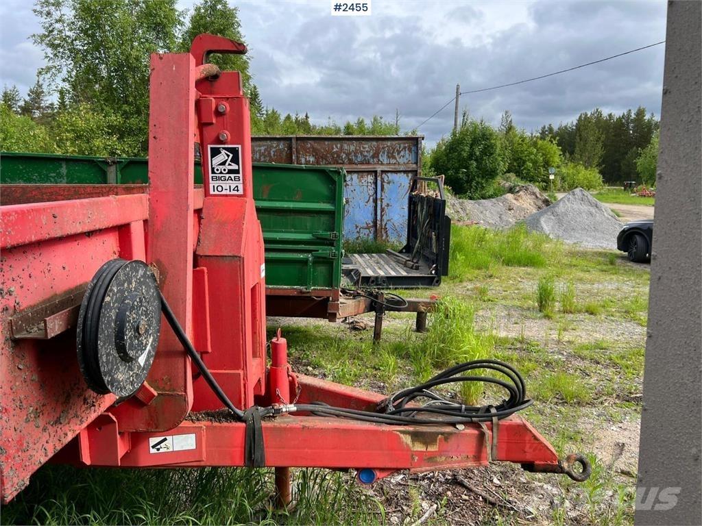 Bigab VV 10-14 Ramenové kontajnerové prívesy