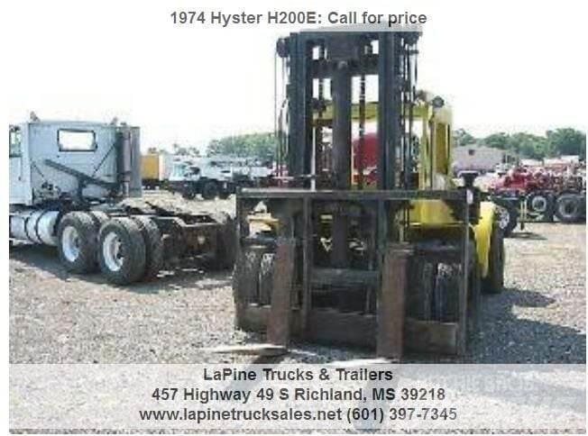 Hyster H200E Iné