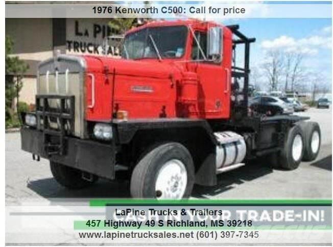 Kenworth C500 Vyslobodzovacie vozidlá