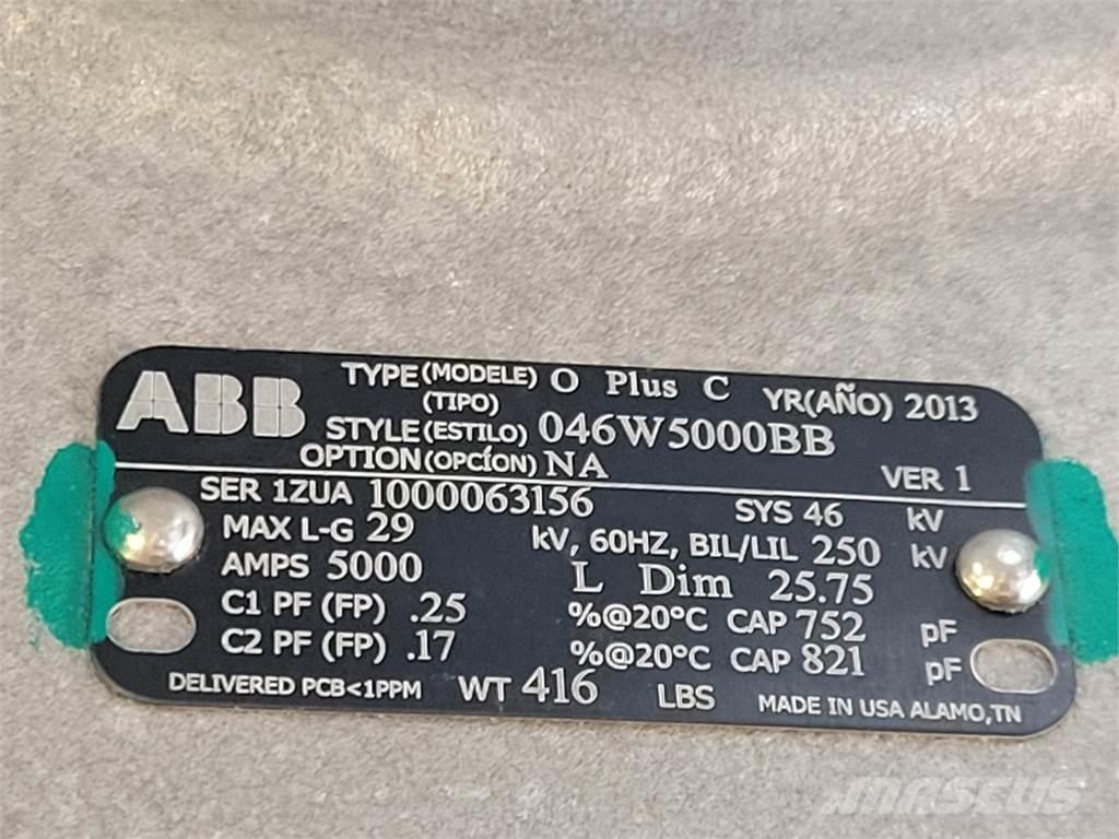 ABB 046W5000BB Stavebníctvo - ostatné