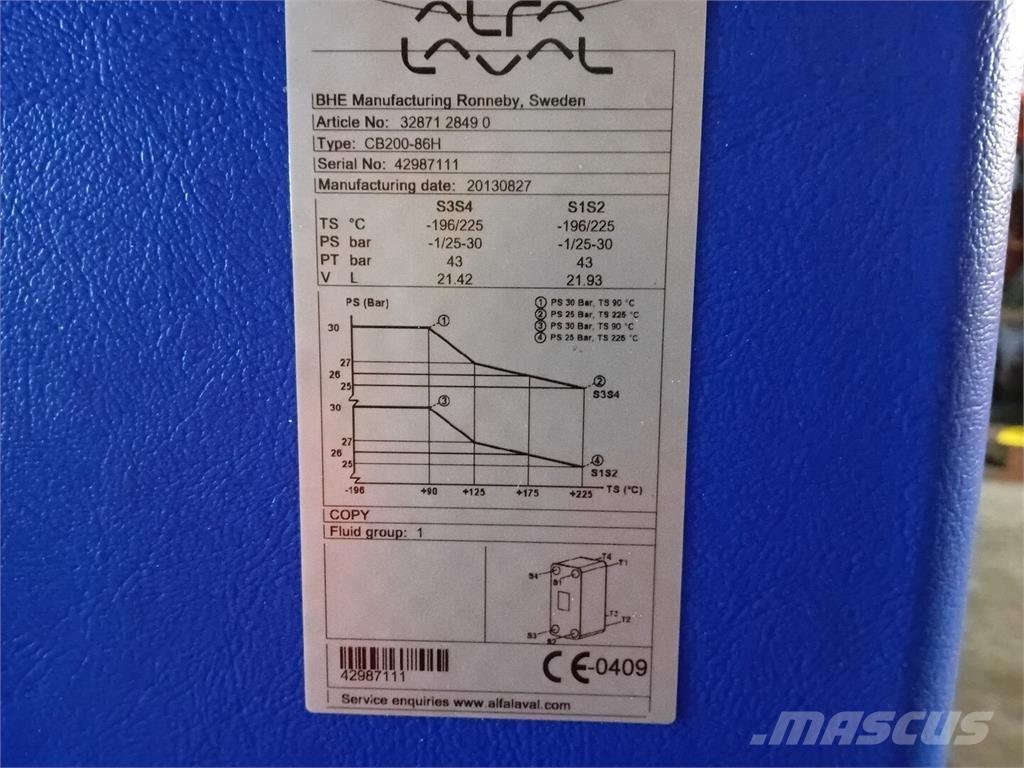 Alfa Laval CB200-86H Stavebníctvo - ostatné