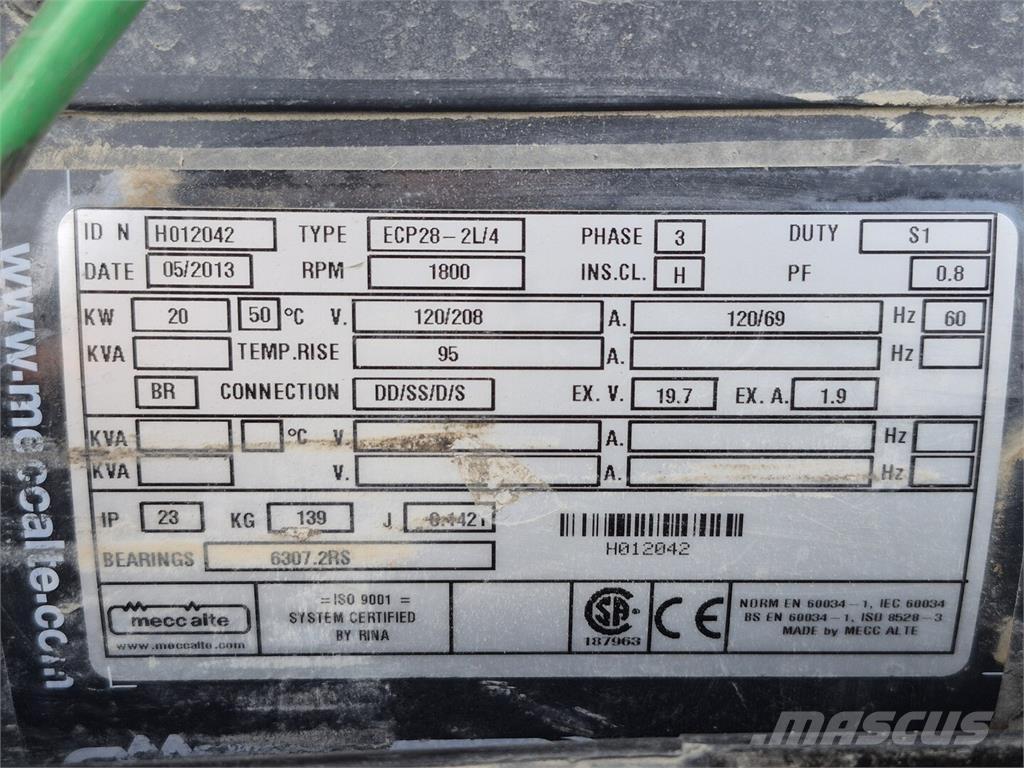 Allmand ELT20 Ďalšie komponenty