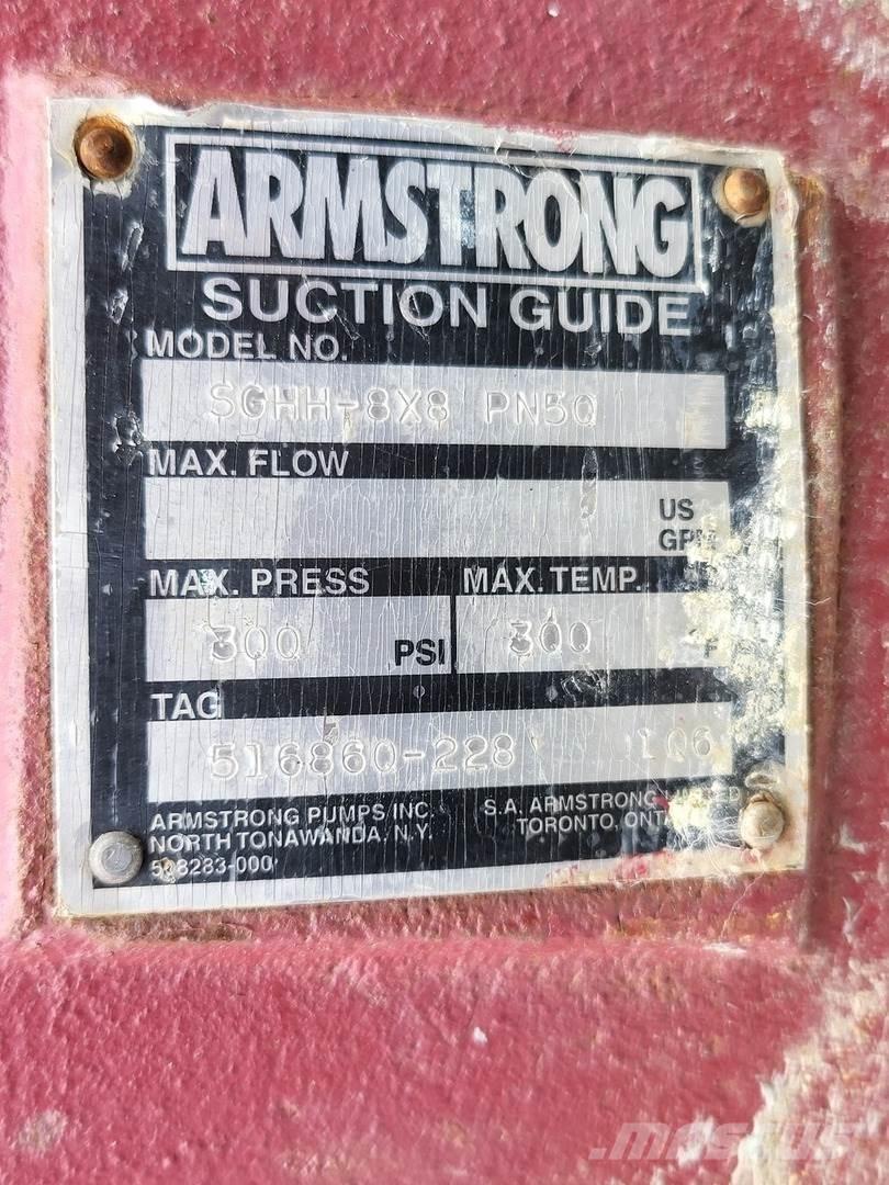  ARMSTRONG SGHH-8X8 Vodné čerpadlá