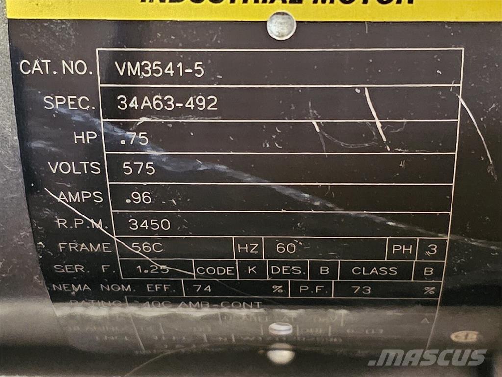 Baldor VM3541-5 Priemyselné motory