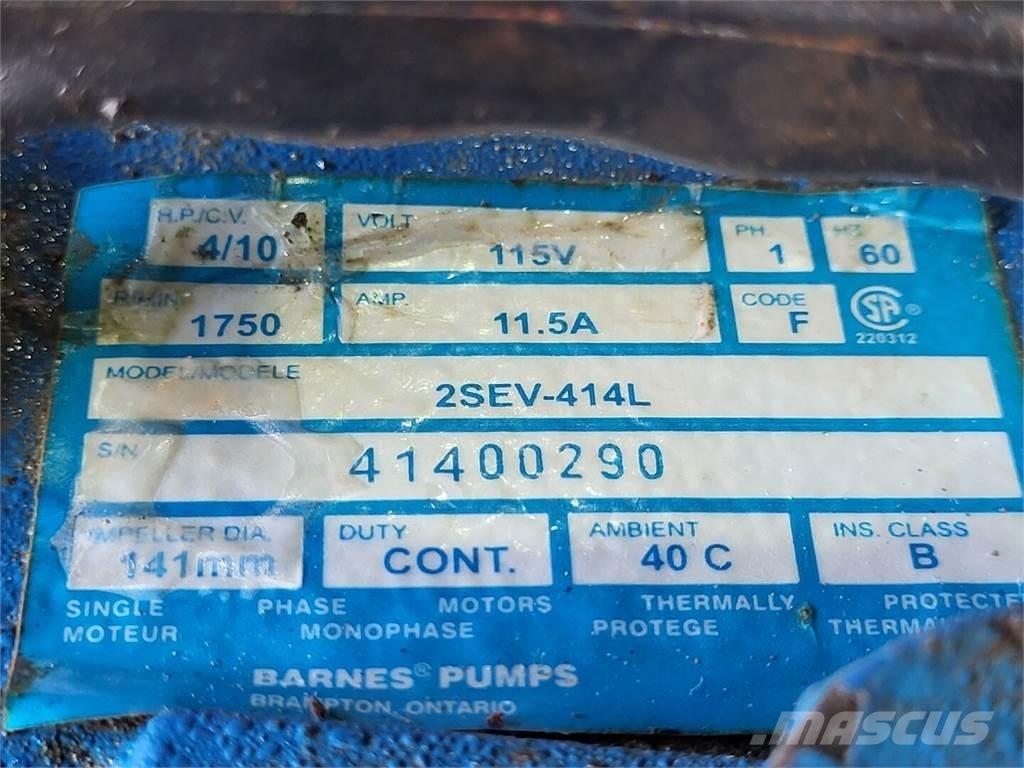  BARNES 2SEV-414L Vodné čerpadlá