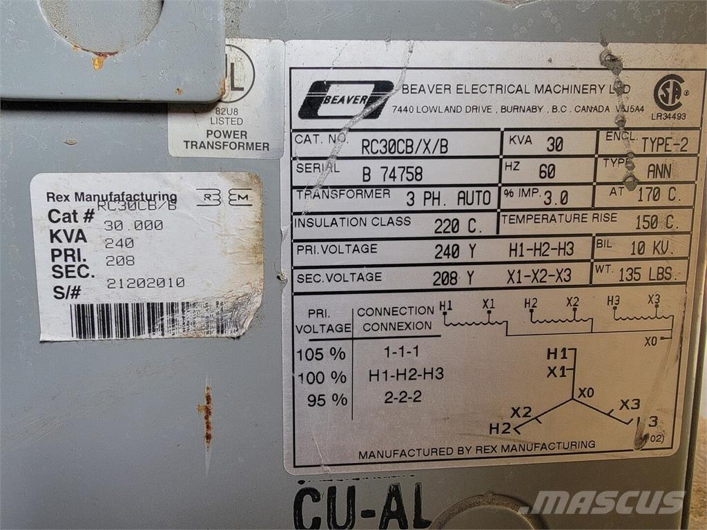  BEAVER RC30CB/X/B Stavebníctvo - ostatné