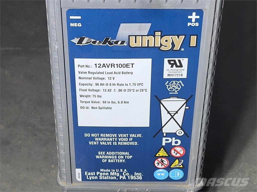  DEKA 12AVR100ET Batérie