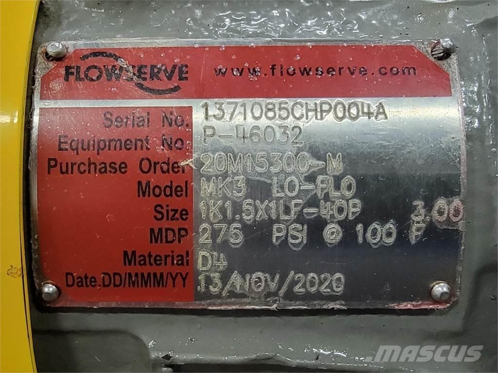  DURCO MK3 LO-FLO Vodné čerpadlá