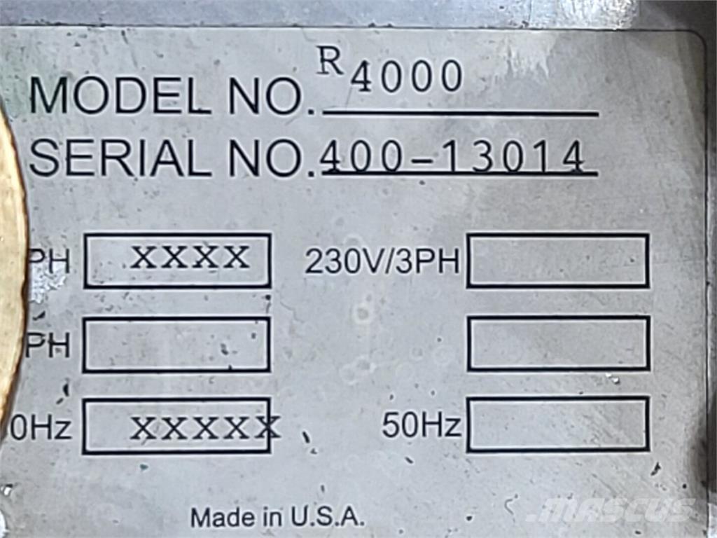  DYNAFLUX R4000 Kúrenie a zariadenia pre rozmrazovanie