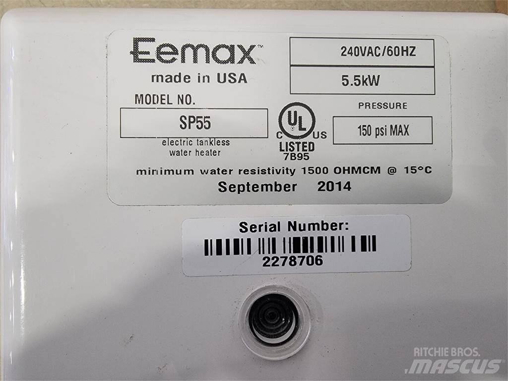 EEMAX SP55 Kúrenie a zariadenia pre rozmrazovanie