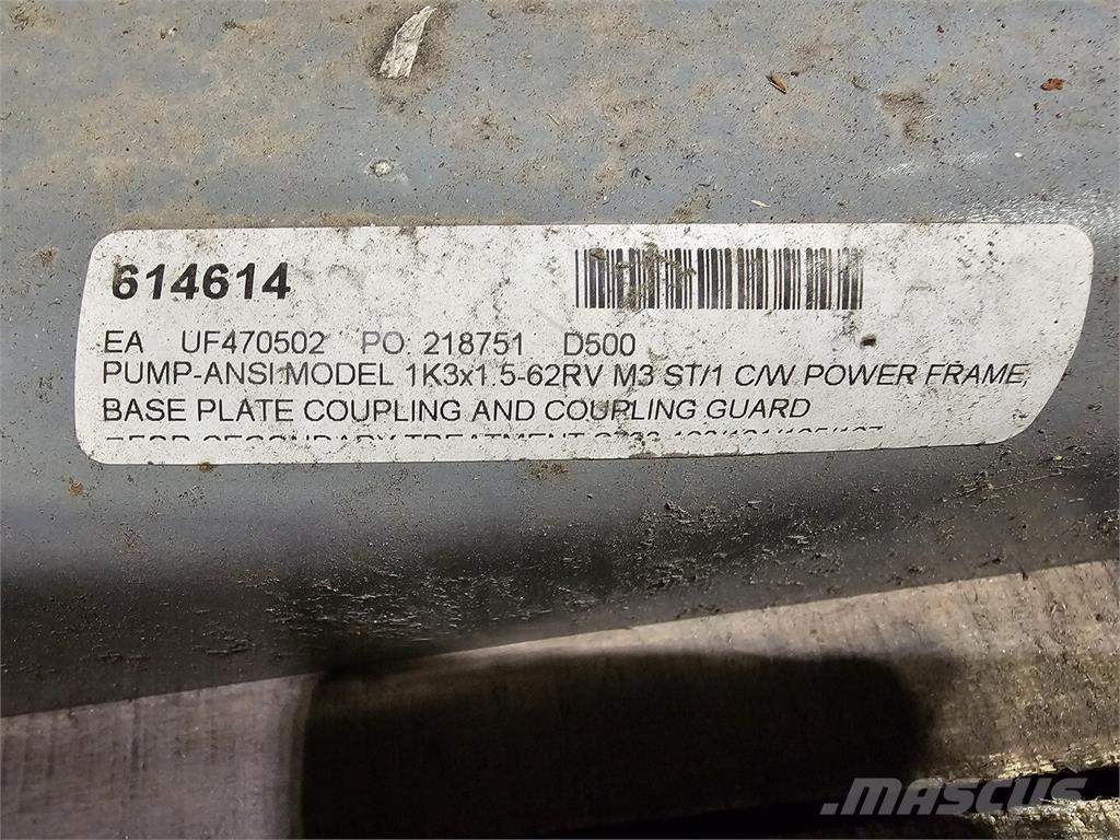  FLOWSERVE MK3 STD Vodné čerpadlá