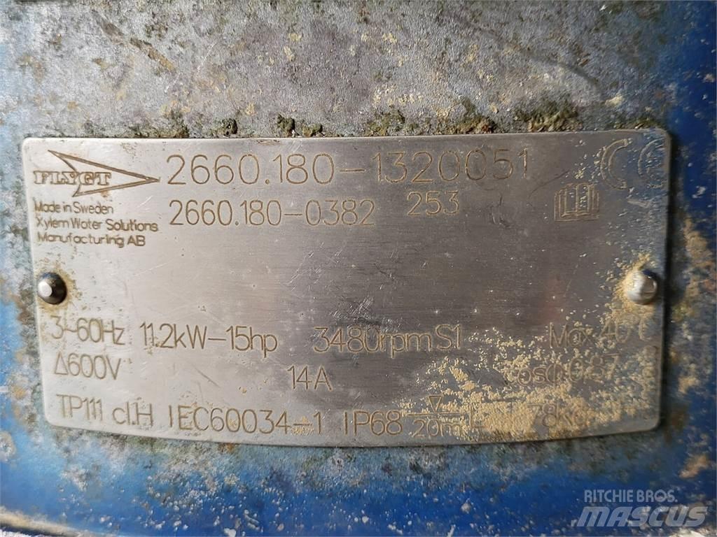 Flygt 2660.180-0382 Vodné čerpadlá