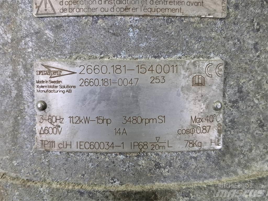 Flygt 2660-181 Vodné čerpadlá