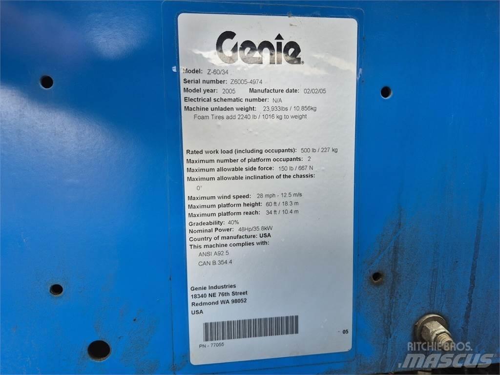 Genie Z-60/34 Kĺbové plošiny