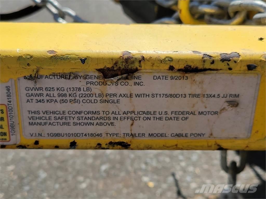  GMP Cable Pony Ďalšie prívesy