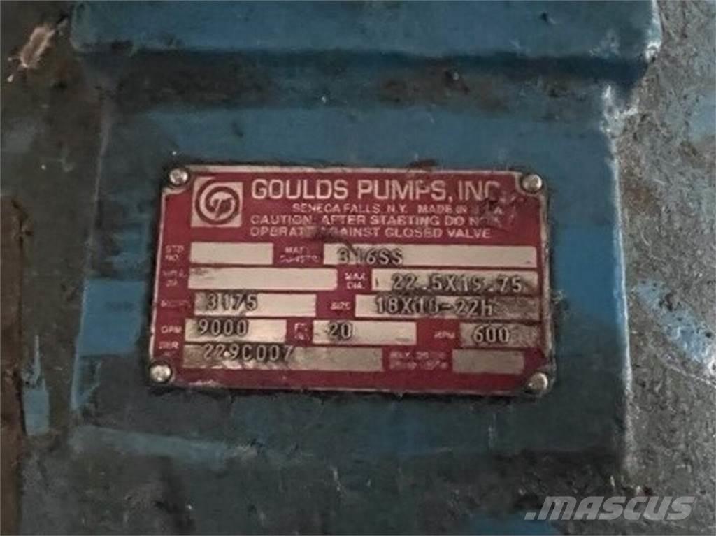  GOULDS 3175 Vodné čerpadlá