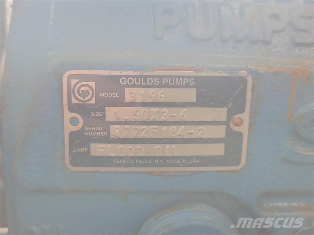  GOULDS 3196 Vodné čerpadlá