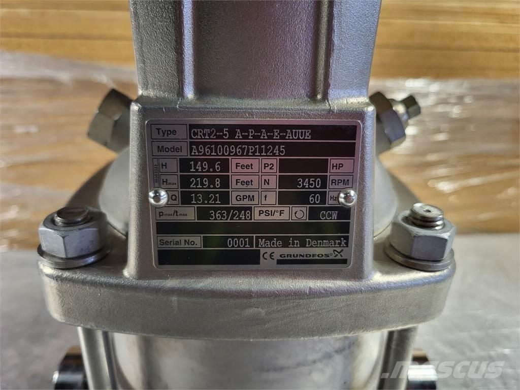 Grundfos CRT2-5 Vodné čerpadlá