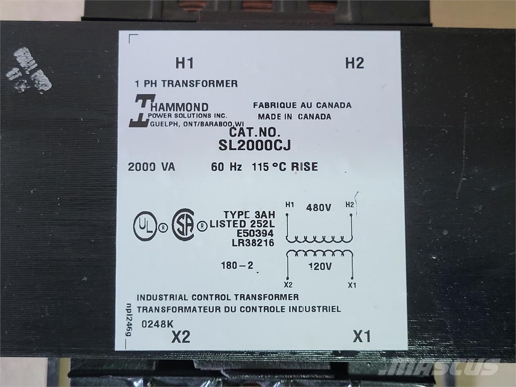  HAMMOND SL2000CJ Stavebníctvo - ostatné