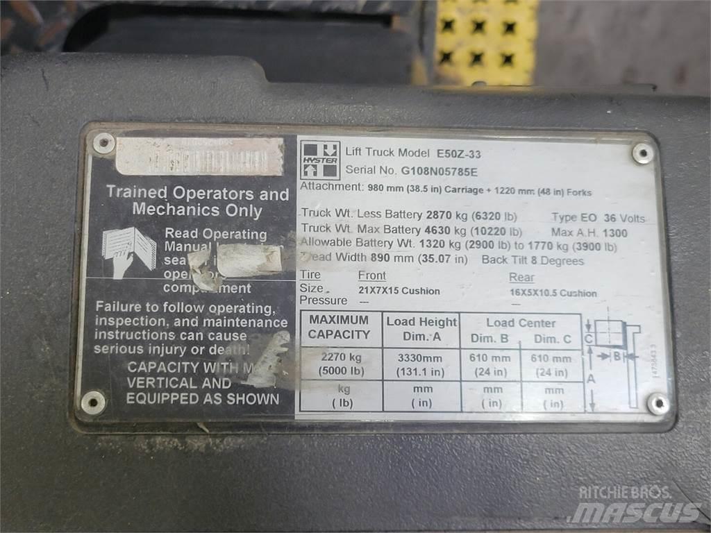 Hyster E50Z-33 Stavebníctvo - ostatné