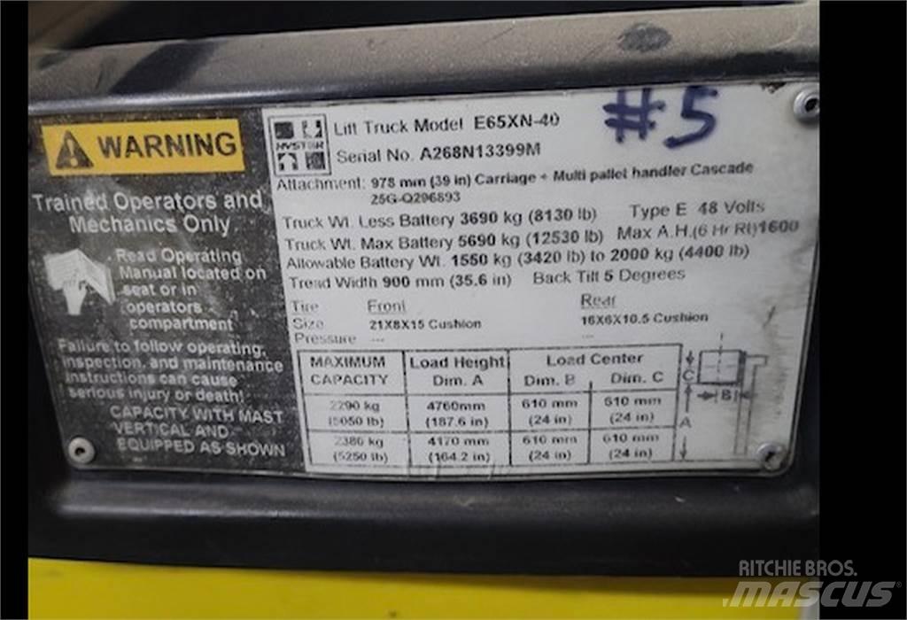 Hyster E65XN-40 Stavebníctvo - ostatné