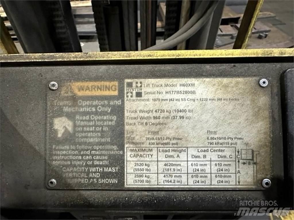Hyster H60XM Stavebníctvo - ostatné