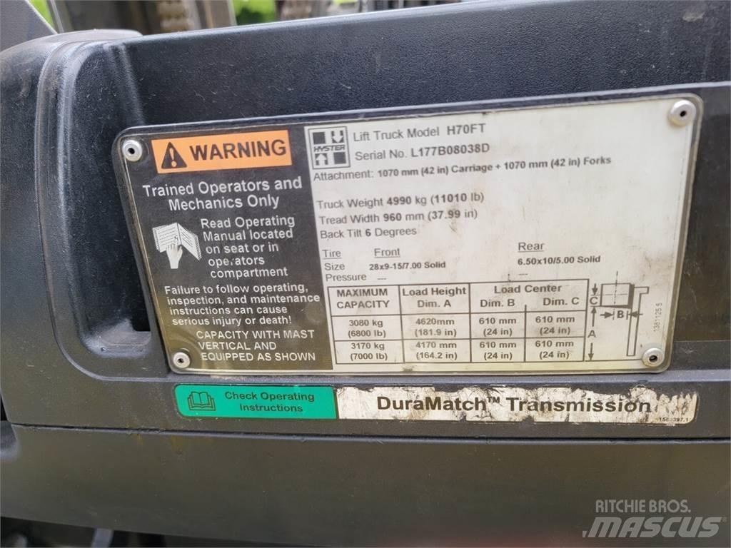 Hyster H70FT Stavebníctvo - ostatné