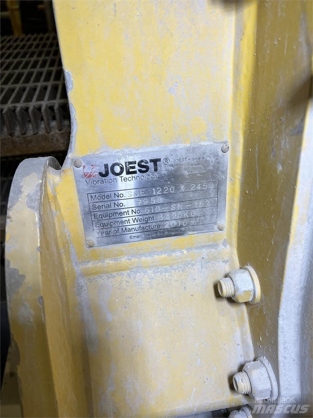  JOEST SUE 1220 X 2450 Zariadenia na umývanie a pranie plodín