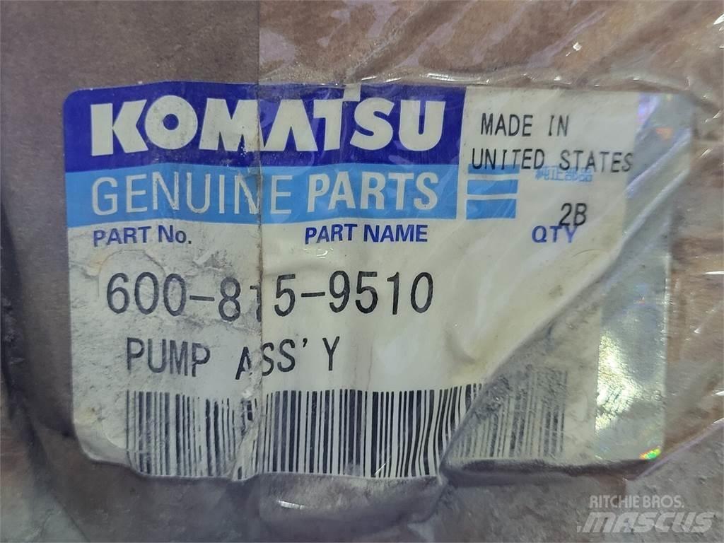 Komatsu 600-815-9510 Vodné čerpadlá