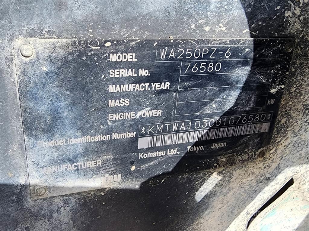 Komatsu WA250PZ-6 Ďalšie komponenty