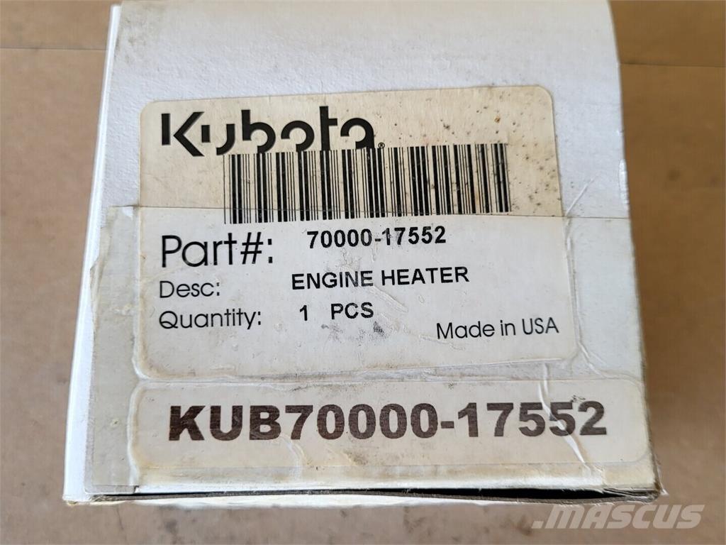 Kubota 70000-17552 Motory