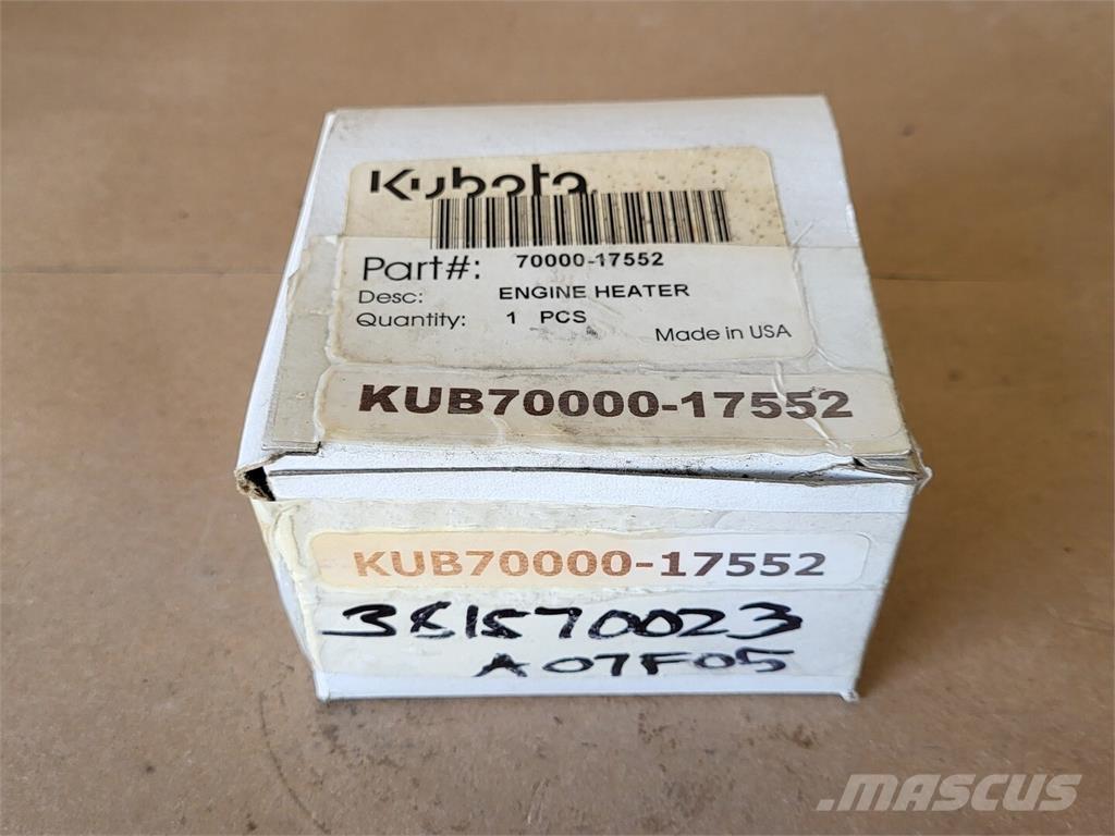Kubota 70000-17552 Motory