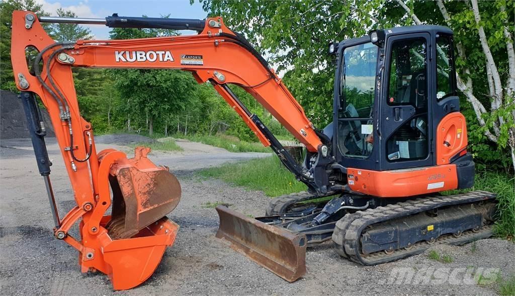Kubota U55-4 Kolesové rýpadlá