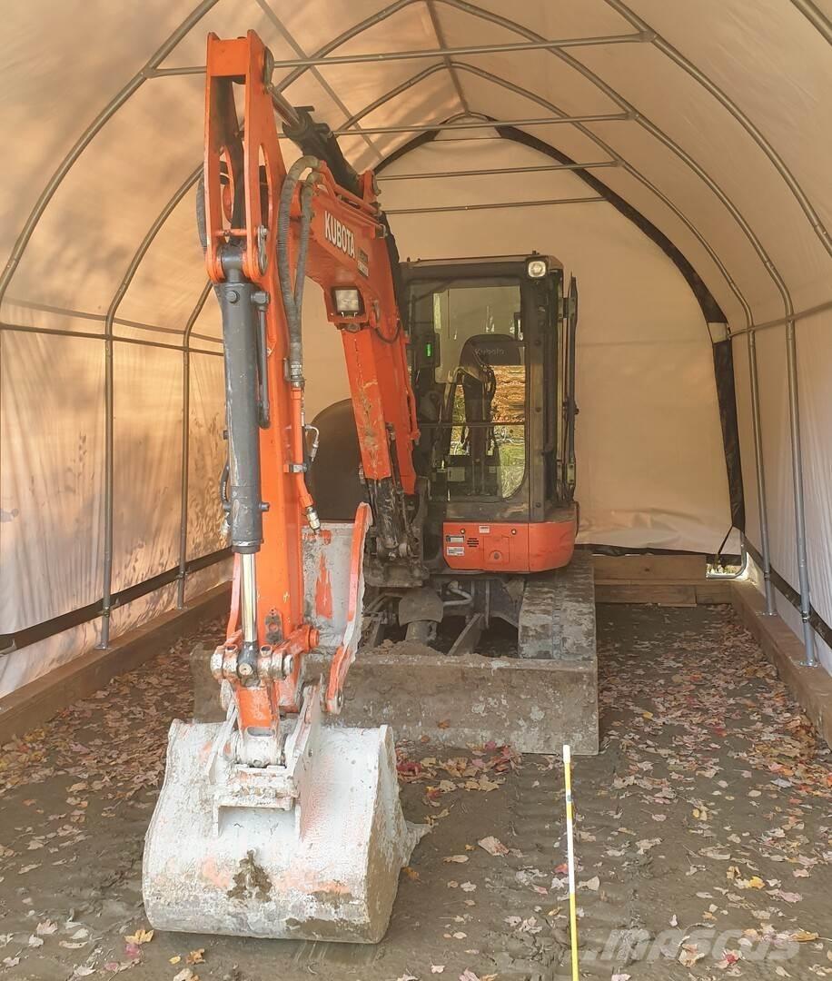 Kubota U55-4 Kolesové rýpadlá