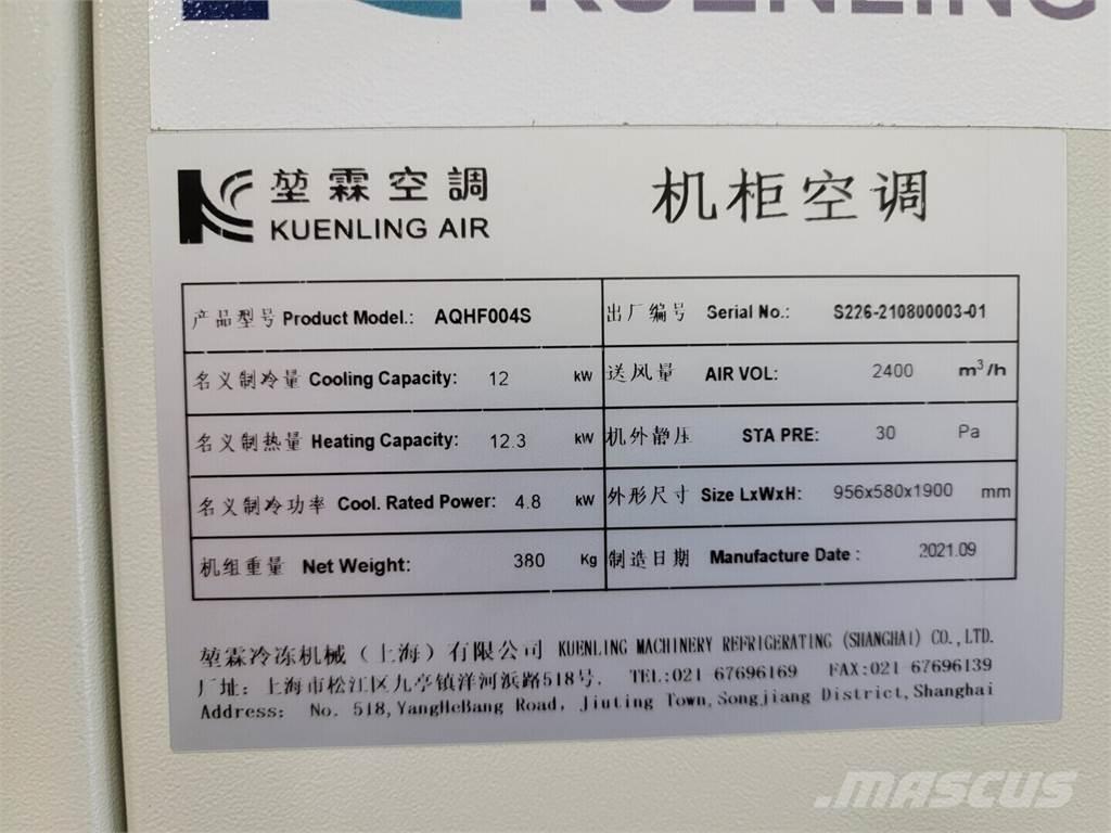  KUENLING AIR AQHF004S Kúrenie a zariadenia pre rozmrazovanie