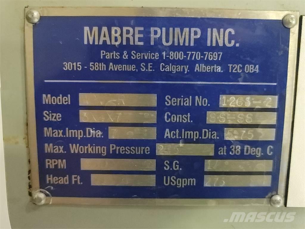  MABRE PUMP WPV-R Vodné čerpadlá