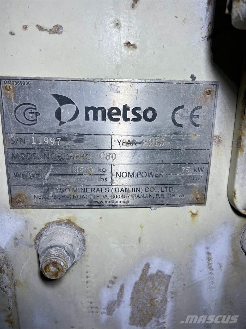 Metso C80 Drviče