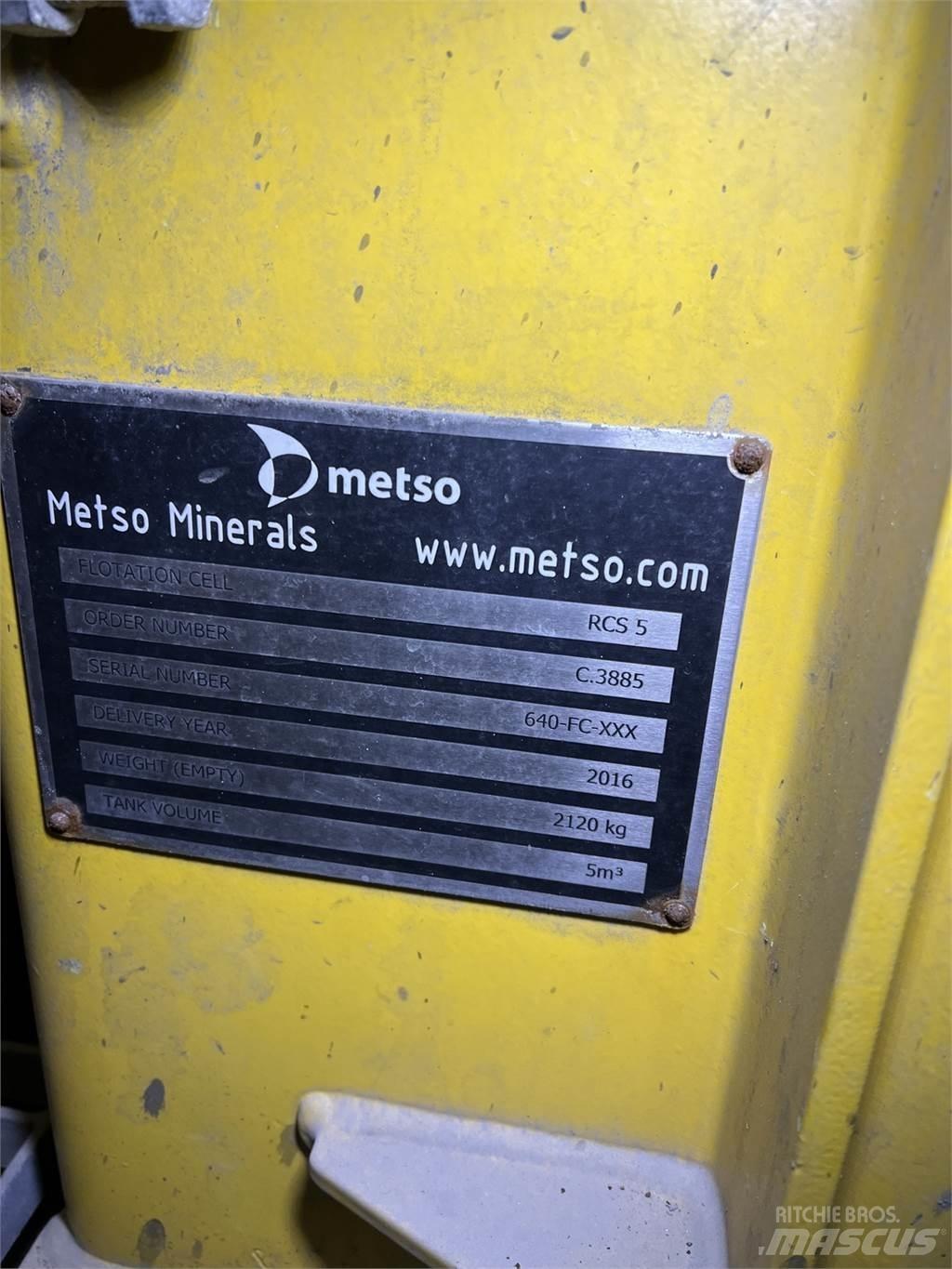 Metso RCS 5 Ostatné podzemné zariadenia
