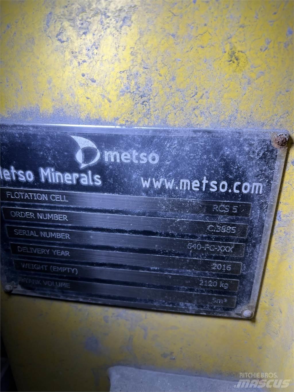 Metso RCS 5 Ostatné podzemné zariadenia