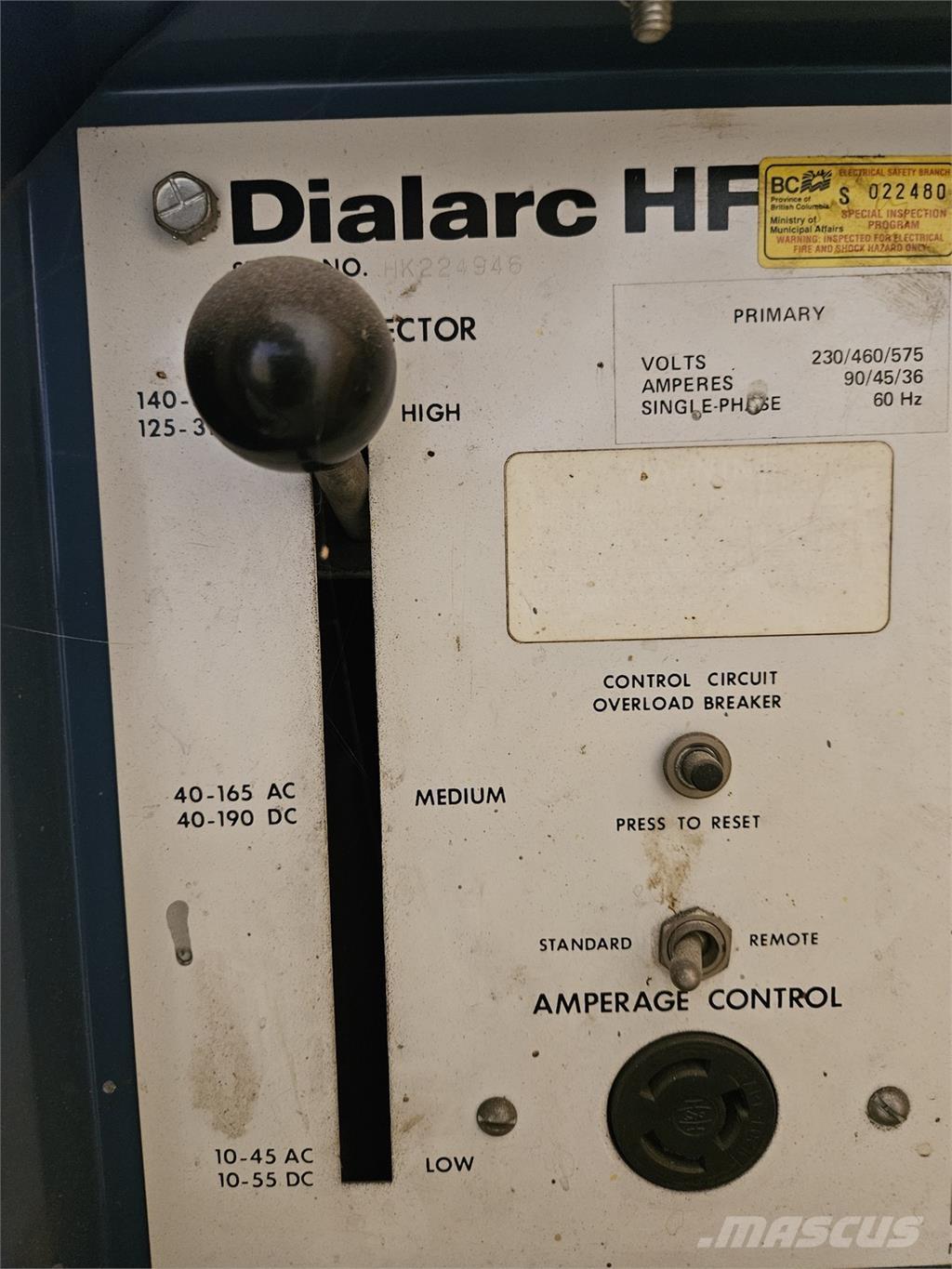 Miller HF Zváracie stroje