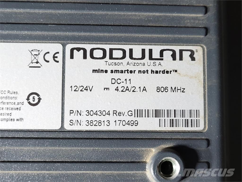  MODULAR MINING DC-11 Ostatné podzemné zariadenia