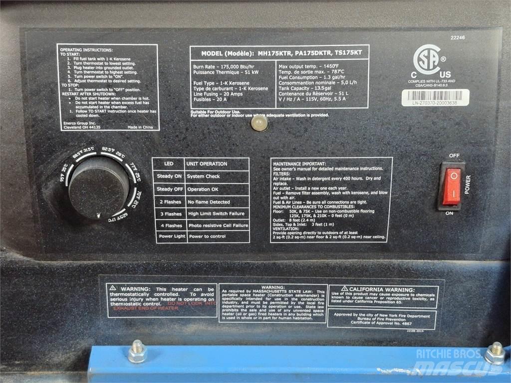MR HEATER MH175KTR Stavebníctvo - ostatné