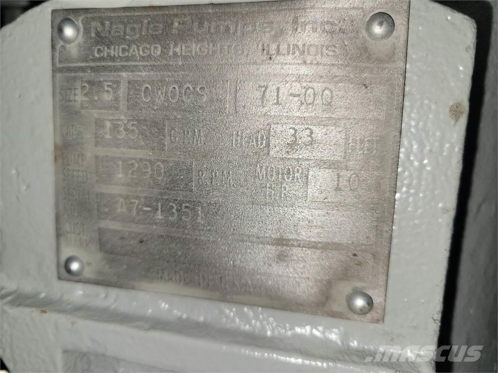  NAGLE CWO-CS Vodné čerpadlá