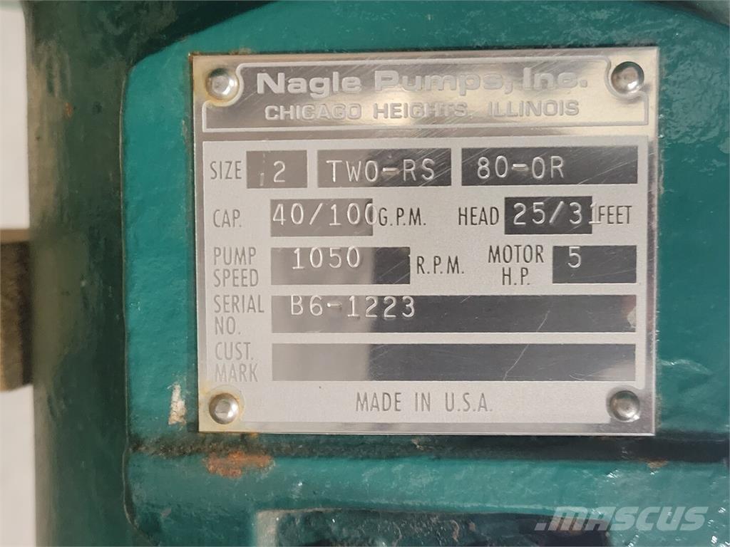  NAGLE TWO-RS Vodné čerpadlá