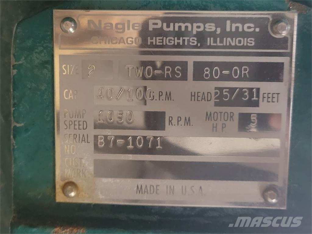  NAGLE TWO-RS Vodné čerpadlá