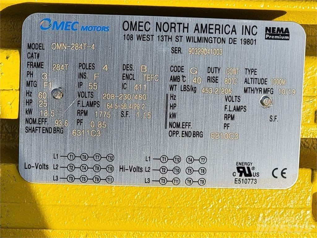  OMEC OMN-284T-4 Priemyselné motory